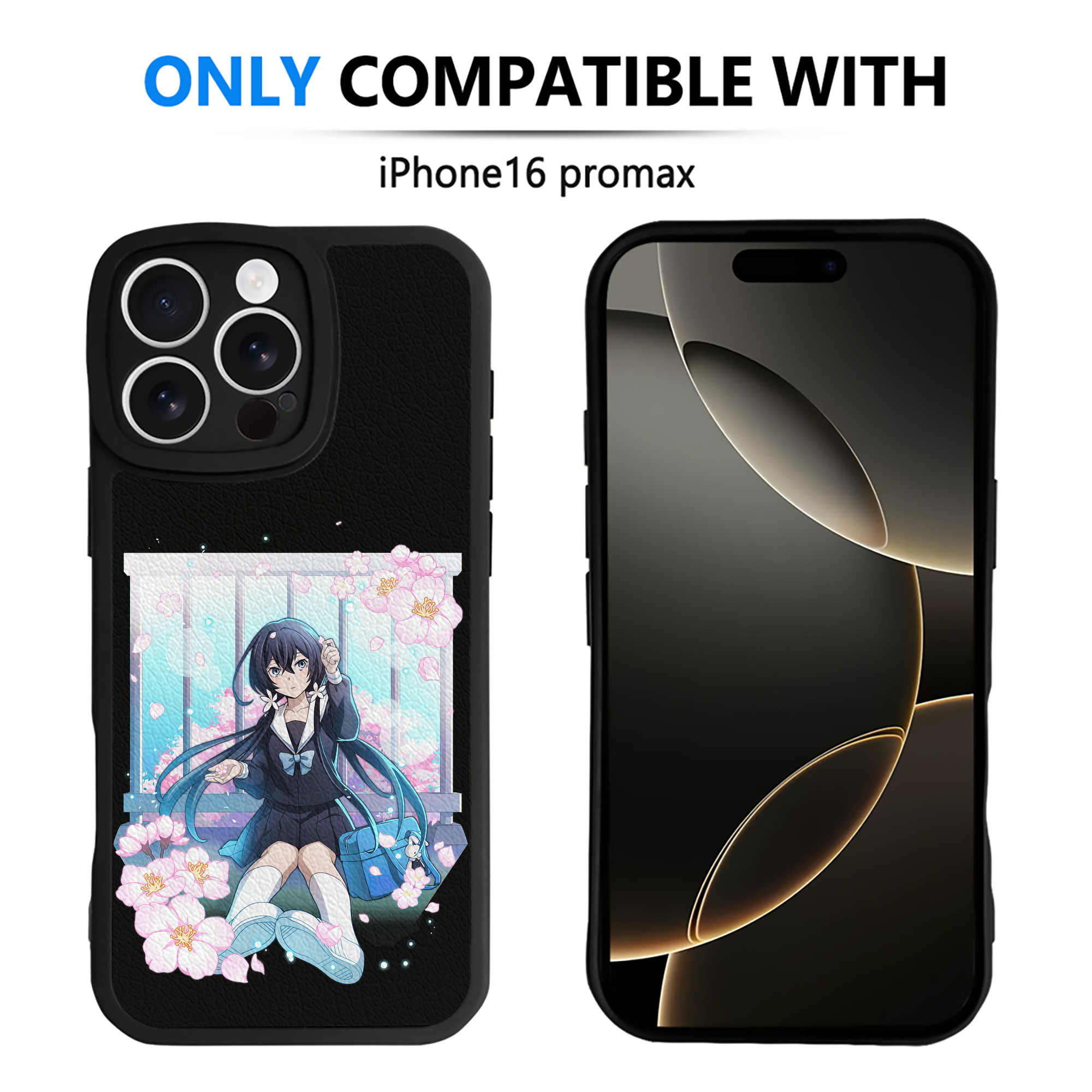 （画像用） 文豪ストレイドッグス Bungo Stray Dogs 【iPhone 16シリーズ対応】シリコンスマホケース（レザー調） 材質：シリコン